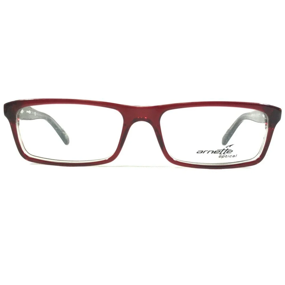 Arnette RHYTHM 7065 1131 Eyeglasses Frames Red Clear Rectangular 53-16-140